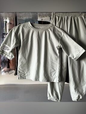 Mint green comfortable jersey set
